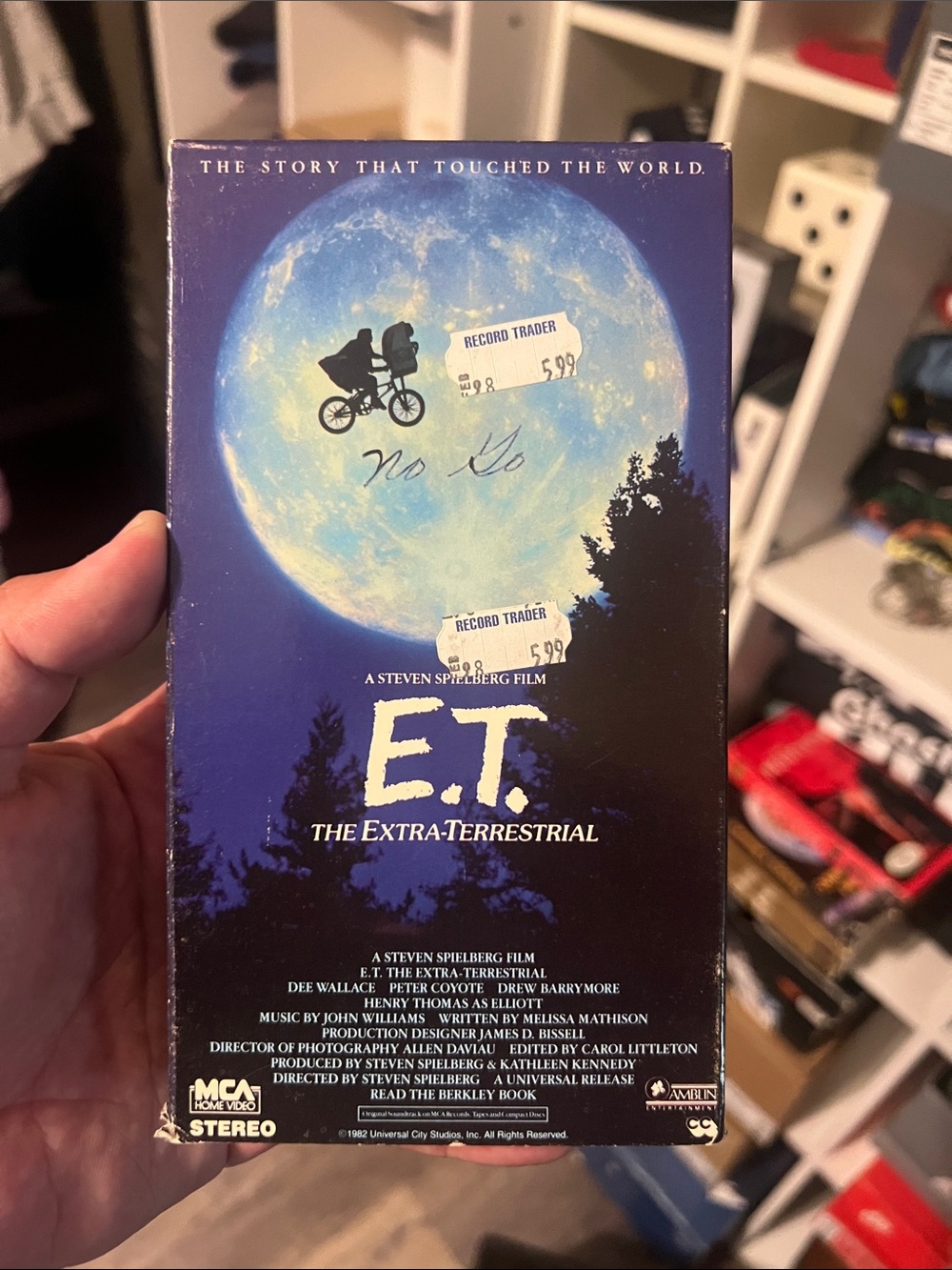 E.T. The Extra-Terrestrial VHS